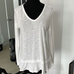 ⭐️ 2 /$20  ⭐️ J crew mercantile shirt ivory size small